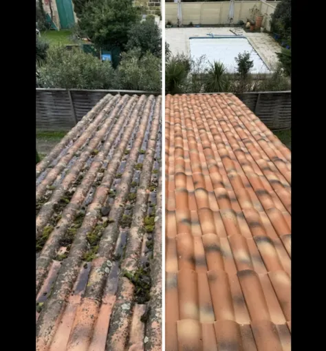 démoussage toiture À Bordeaux rive droite, Bordeaux Rive Droite, SM Nettoyage